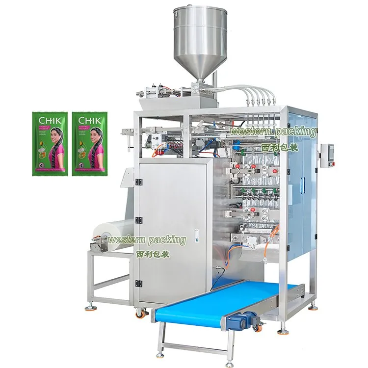 Promocyjna maszyna do pakowania szamponów