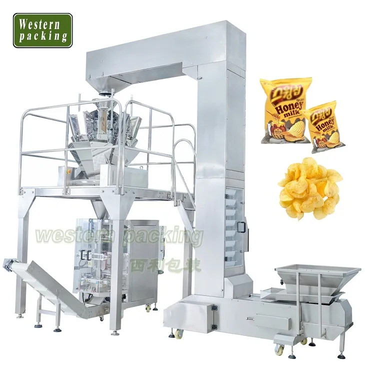 Wielogłowicowa maszyna pakująca ziemniaki