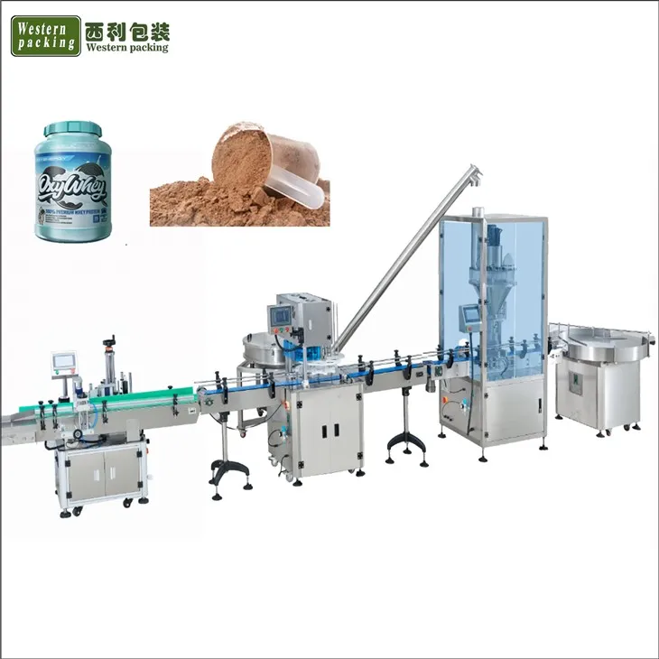 Maszyna do napełniania butelek serwo-ślimakiem