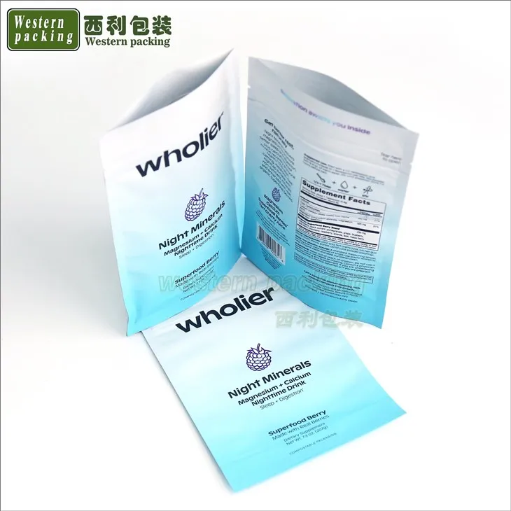 Niestandardowe torby stojące z nadrukiem