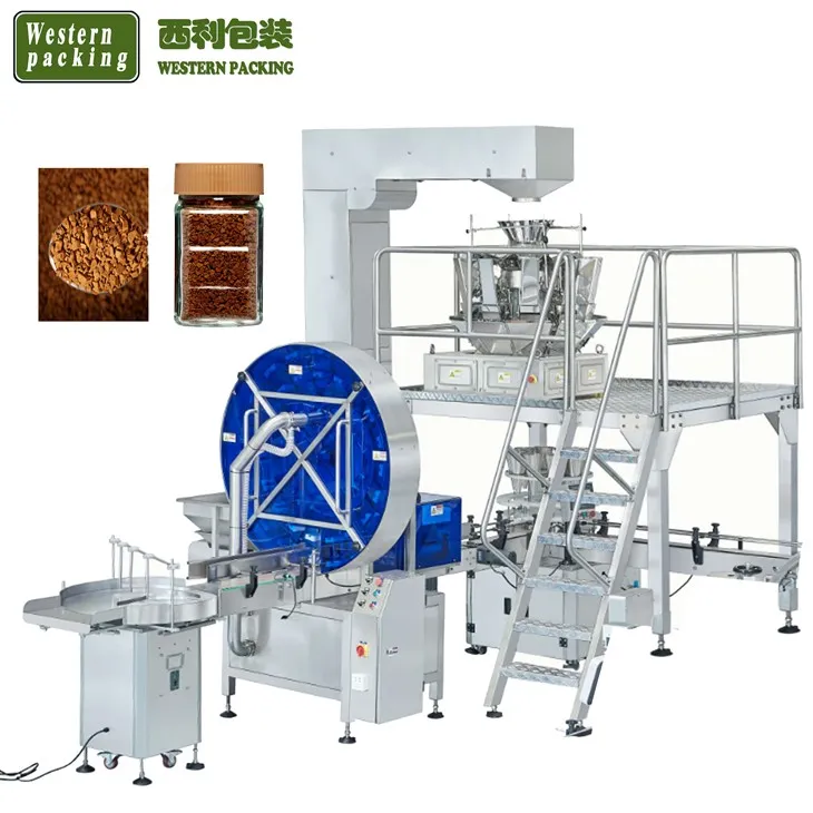 Maszyna do napełniania granulatu słoików