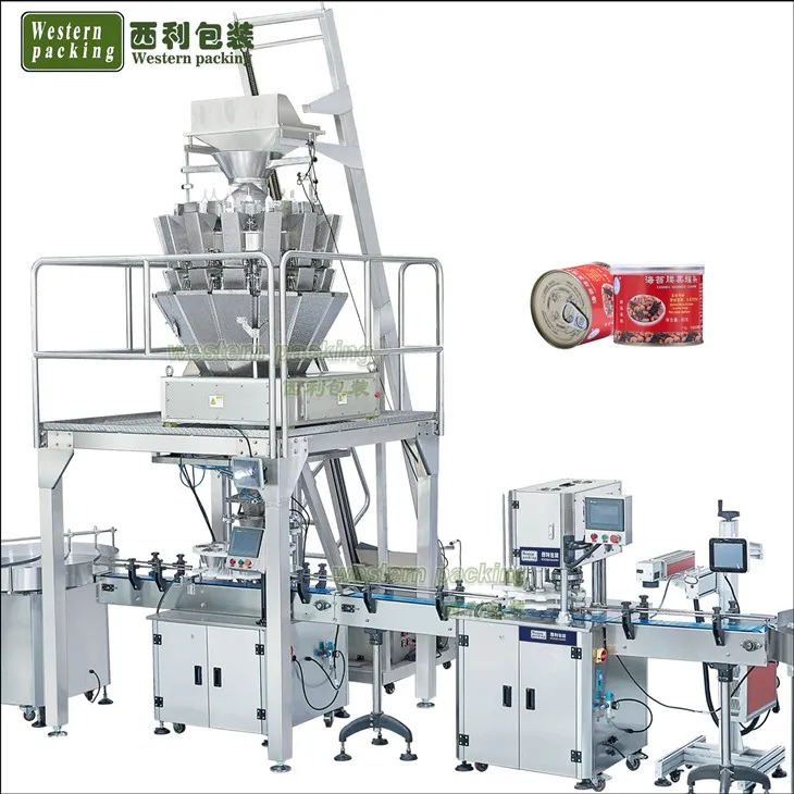 Wielogłowicowa maszyna do napełniania orzechów