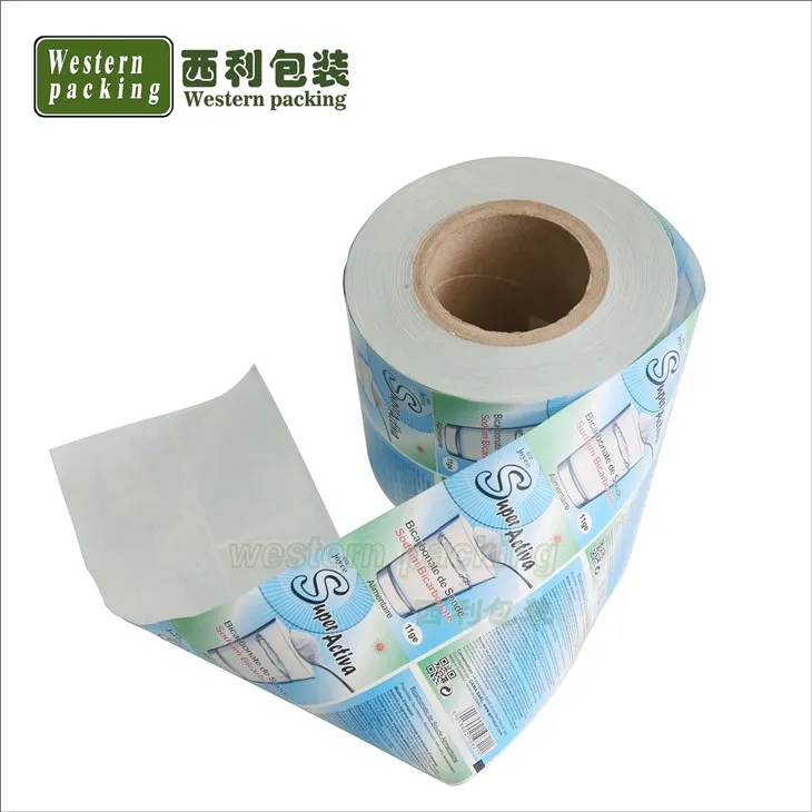 Emballaż w rolkach folii papierowej