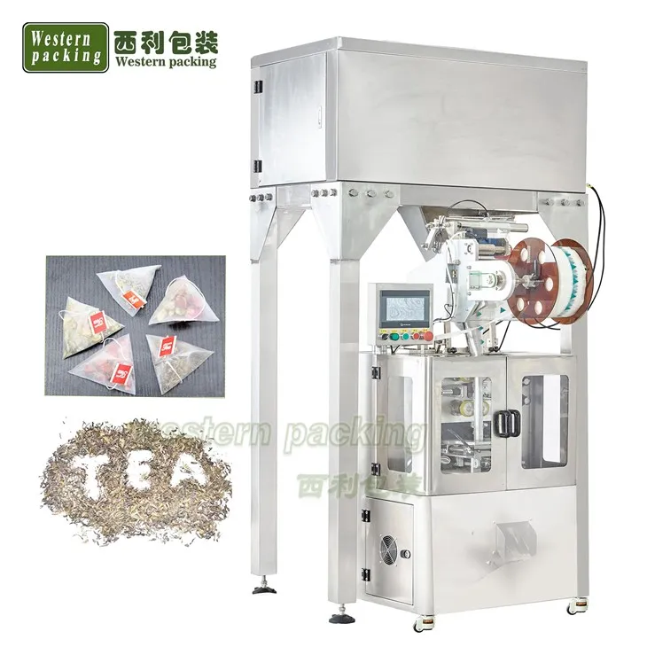 Maszyna do pakowania torby na herbatę piramidów